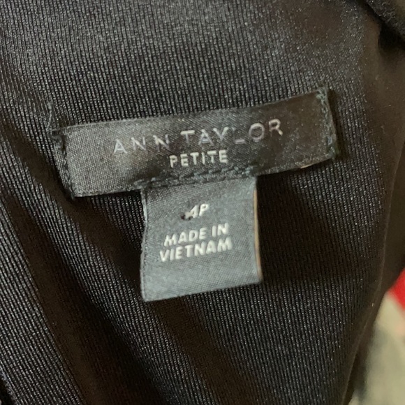ANN TAYLOR Petite Black Dress - Picture 6 of 6
